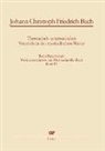 Johann Christoph Friedrich Bach, Ulrich Leisinger - Johann Christoph Friedrich Bach: Thematisch-systematisches Verzeichnis der musikalischen Werke