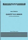 Jean Sibelius - Piano Quintet: Piano Score