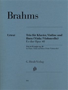 Johannes Brahms, Katharina Loose-Einfalt - Johannes Brahms - Horntrio Es-dur op. 40