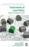 Jean-David Gerber, Jean-David Hartmann Gerber, Jean-David Gerber, Thomas Hartmann, Thomas (Utrecht University Hartmann, Andreas Hengstermann - Instruments of Land Policy