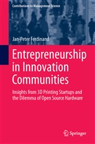 Jan-Peter Ferdinand - Entrepreneurship in Innovation Communities