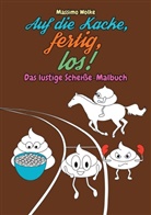 Massimo Wolke - Auf die Kacke, fertig, los! - Das lustige Scheiße-Malbuch