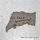 Ian Wood - words on torn paper