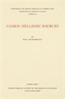 Paul Archambault - Camus'' Hellenic Sources