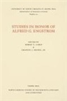 Robert T. Jr. Cargo, Robert T. Cargo, Emanuel J. Mickel Jr., Emanuel J. Mickel, Emanuel J. Jr. Mickel, Emanuel J. Mickel Jr... - Studies in Honor of Alfred G. Engstrom