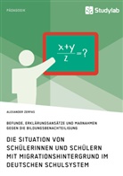 Alexander Zerfas - Die Situation von Schülerinnen und Schülern mit Migrationshintergrund im deutschen Schulsystem