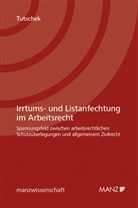 Julia Tutschek - Irrtums- und Listanfechtung im Arbeitsrecht