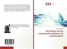 Patrick Durantou - Recherches sur les composants poétiques de la philosophie