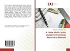 Emmanuel de Méric de Bellefon - A ForEx Multi-Factor Investment Strategy Reactive to Distress
