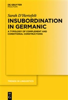 Sarah D¿Hertefelt, Sarah DHertefelt, Sarah D'Hertefelt - Insubordination in Germanic