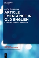 Lotte Sommerer - Article Emergence in Old English