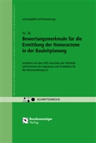 AH Ausschuss der Verbände und Kamme, AHO Ausschuss der Verbände und Kamme - Bewertungsmerkmale für die Ermittlung der Honorarzone in der Bauleitplanung
