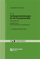 AH Ausschuss der Verbände und Kamme, AHO Ausschuss der Verbände und Kamme, 'Fassadenpla - Fachingenieurleistungen für die Fassadentechnik