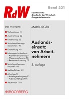 Horst Marburger - Auslandseinsatz von Arbeitnehmern