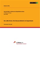 Dennis le Plat - Der süße Strom. Die Glucose-Batterie im Experiment