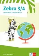 Zebra Sachunterricht 3/4. Lehrerband mit Kopiervorlagen u - Handreichungen für den Unterricht mit Kopiervorlagen Klasse 3/4