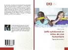 Papy Baosolange - Défit nutritionnel en milieu de crise humanitaire