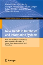 George A Papadopoulos et al, Jérôme Darmont, Johann Gamper, M¿r¿te Kirikova, Marite Kirikova, Mārīte Kirikova... - New Trends in Databases and Information Systems