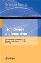 Gema Alcaraz-Mármol, Gema Alcaraz-Mármol et al, Martha Bucaram-Leverone, Javier Del Cioppo, Katt Lagos-Ortiz, Katty Lagos-Ortiz... - Technologies and Innovation