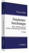 Thomas Diehn, Thomas (Dr.) Diehn - Notarkostenberechnungen
