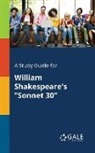 Cengage Learning Gale - A Study Guide for William Shakespeare's "Sonnet 30"