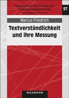 Marcus Friedrich - Textverständlichkeit und ihre Messung