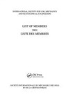 International Society for Soil Mechanics and Geote, International Society for Soil Mechanics and Geotechnical Engineering, International Society for Soil Mechanics and Geotechnical Engineering - List of Members 2001: Issmge