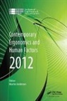 Martin Anderson, Martin (Health and Safety Executive Anderson, Martin Anderson, Anderson Martin - Contemporary Ergonomics and Human Factors 2012