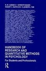 Herbert Harari, Harari Herbert, Robert C. Harrison, Harrison Robert C., Elizabeth Lynn, Lynn Elizabeth... - Handbook of Research and Quantitative Methods in Psychology