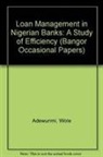 Wole Adewunmi, Adewunmi Wole - Loan Management in Nigerian Banks