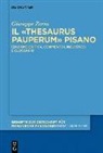 Giuseppe Zarra - Il «Thesaurus pauperum» pisano
