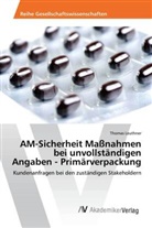 Thomas Leuthner - AM-Sicherheit Maßnahmen bei unvollständigen Angaben - Primärverpackung