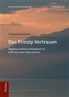 Franziska Klorer - Das Prinzip Vertrauen