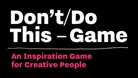Donald Roos - Don't Do This - Game