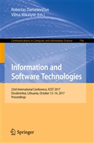 Roberta Damasevicius, Robertas Damasevicius, Robertas Damaševičius, Vilma Mikasyt, Vilma Mikasyt_, Mikasyte... - Information and Software Technologies