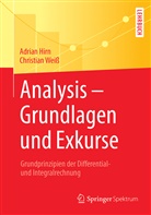 Adrian Hirn, Adrian (Prof. Dr. Hirn, Adrian (Prof. Dr.) Hirn, Christian Weiss, Christian (Prof. D Weiss - Analysis - Grundlagen und Exkurse
