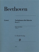 Ludwig van Beethoven, Klavier zu zwei Händen, Felix Loy - Ludwig van Beethoven - Variationen für Klavier, Band I. Bd.1