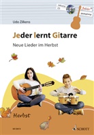 Udo Zilkens - Jeder lernt Gitarre - Neue Lieder im Herbst, m. Audio-CD
