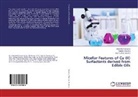 Meenaksh Saxena, Meenakshi Saxena, Arun Kuma Sharma, Arun Kumar Sharma, Rashm Sharma, Rashmi Sharma - Micellar Features of Cu (II) Surfactants derived from Edible Oils