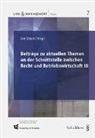Leo Staub, Leo Staub - Beiträge zu aktuellen Themen an der Schnittstelle zwischen Recht und Betriebswirtschaft III