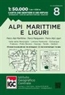 Wanderkarte 8 Alpi Liguri