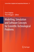 Erns Stephan, Ernst Stephan, Wriggers, Wriggers, Peter Wriggers - Modelling, Simulation and Software Concepts for Scientific-Technological Problems