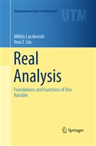 Mikló Laczkovich, Miklós Laczkovich, Vera T Sós, Vera T. Sós - Real Analysis