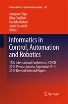 Joaquim Filipe, Ole Gusikhin, Oleg Gusikhin, Kurosh Madani, Kurosh Madani et al, Jurek Sasiadek - Informatics in Control, Automation and Robotics