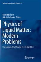 Leoni Bulavin, Leonid Bulavin, Lebovka, Lebovka, Nikolai Lebovka - Physics of Liquid Matter: Modern Problems