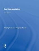 GURA, Timothy Gura, Timothy (Brooklyn College Gura, Timothy Powell Gura, Charlotte I. Lee, Benjamin Powell... - Oral Interpretation