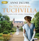 Anne Jacobs, Anna Thalbach - Die Töchter der Tuchvilla, 2 Audio-CD, 2 MP3 (Audio book)