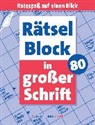 Eberhard Krüger, Stefan Krüger - Rätselblock in großer Schrift. Bd.80