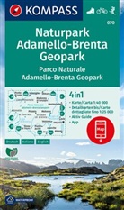KOMPASS-Karte GmbH, KOMPASS-Karten GmbH, KOMPASS-Karten GmbH - KOMPASS Wanderkarte 070 Naturpark Adamello-Brenta Geopark, Parco Naturale Adamello-Brenta Geopark 1:40.000