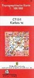 Topographische Karte Baden-Württemberg Karlsruhe
